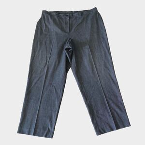 Rafaella‎ Woman Plus Size 20W Charcoal Wide Leg Stretch  Sweatpant Comfort